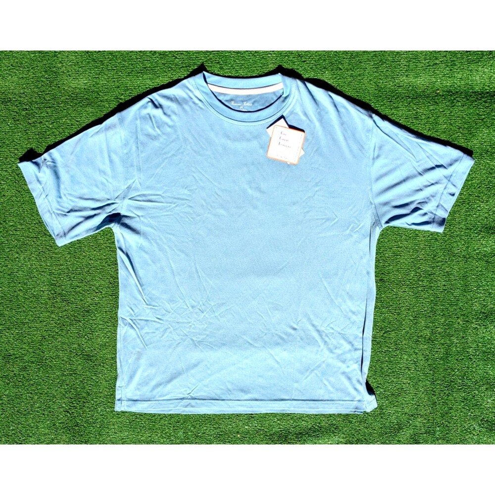 Burma Bibas Aqua Cool Comfort Technology Medium S/S Pullover Korea Shirt Top NWT - Picture 6 of 6